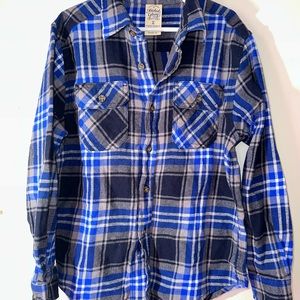 Boys button up long sleeve shirt